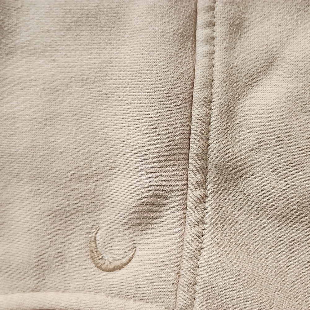 Zyia tan half zip pullover sweater with front pockets slightly crop style size S - Picture 6 of 8